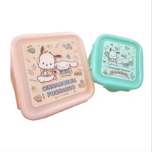 SANRIO Cinnamonroll & Pochacco Set of 2 Air Tight Tupperware